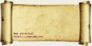 Janko Parandilović vizit kartica